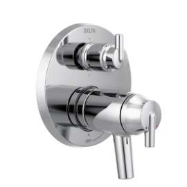 T27T959 Trinsic Valve Trim with 6-Setting Integrated Diverter in Chrome