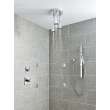 Pendant Raincan Shower Head in Polished Nickel