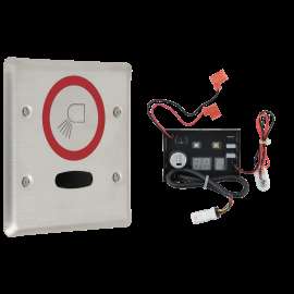 Commercial Instit Parts: Wallmount Sensor Trim Kit (Red) less Spout, 061209A