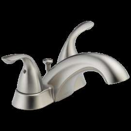 Delta Classic: Two Handle Centerset Bathroom Faucet, 2523LF-SSMPU