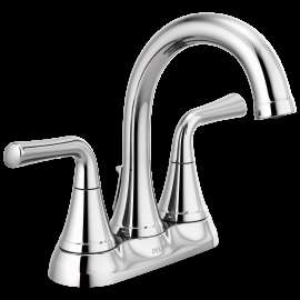 Delta Kayra(R): Two Handle Tract-Pack Centerset Bathroom Faucet, 2533LF-TP