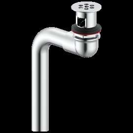 Commercial 33T: Cast Offset Lavatory Waste with Open Grid Strainer, 33T290