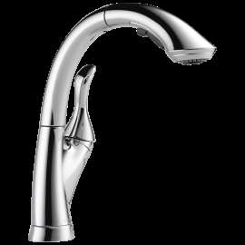 Delta Linden(TM): Single Handle Pull-Out Kitchen Faucet, 4153-DST