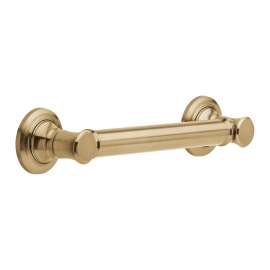 Delta BathSafety: 12" Traditional Decorative ADA Grab Bar, 41612-CZ