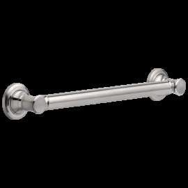 Delta BathSafety: 18" Traditional Decorative ADA Grab Bar, 41618-SS