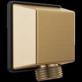 Delta Universal Showering Components: Square Wall Elbow for Hand Shower, 50570-CZ-PR