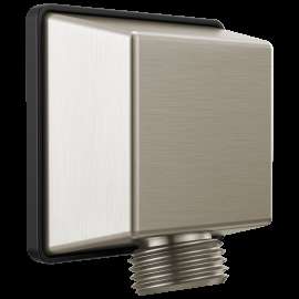 Delta Universal Showering Components: Square Wall Elbow for Hand Shower, 50570-SS-PR