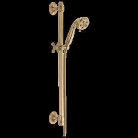 Delta Universal Showering Components: H2OKinetic(R) 3-Setting Slide Bar Hand Shower, 51308-CZ