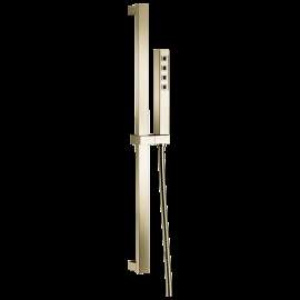 Delta Universal Showering Components: H2OKinetic(R) Single-Setting Slide Bar Hand Shower, 51567-PN-PR