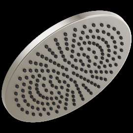 Delta Universal Showering Components: Single-Setting Metal Raincan Shower Head, 52158-SS25