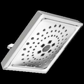 Delta Universal Showering Components: H2OKinetic(R) 3-Setting Raincan Shower Head, 52684-PR