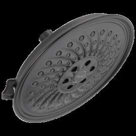 Delta Universal Showering Components: H2OKinetic(R) 3-Setting Raincan Shower Head, 52687-RB