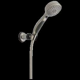 Delta Universal Showering Components: ActivTouch(R) 9-Setting Adjustable Wall Mount Hand Shower, 55424-SS
