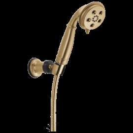 Delta Universal Showering Components: H2OKinetic(R) 3-Setting Adjustable Wall Mount Hand Shower, 55433-CZ