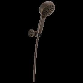 Delta Universal Showering Components: 7-Setting Wall Mount Hand Shower with Cleaning Spray, 55884-RB