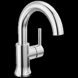 Delta Trinsic(R): Single Handle High-Arc Bathroom Faucet, 559HA-DST