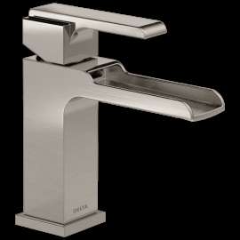 Delta Ara(R): Single Handle Channel Bathroom Faucet, 568LF-SSMPU
