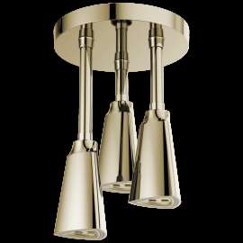 Delta Universal Showering Components: H2OKinetic(R) Pendant Raincan Shower Head with LED Light, 57140-PN25-L