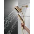 Delta Universal Showering Components: H2Okinetic(R) In2ition(R) 4-Setting Two-In-One Shower, 58473-CZ-PR25