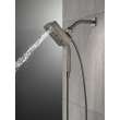 Delta Universal Showering Components: H2Okinetic(R) In2ition(R) 4-Setting Two-in-One Shower, 58473-KS-PR25
