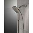 Delta Universal Showering Components: H2Okinetic(R) In2ition(R) 4-Setting Two-in-One Shower, 58473-KS-PR25
