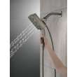Delta Universal Showering Components: H2Okinetic(R) In2ition(R) 4-Setting Two-in-One Shower, 58473-KS-PR25