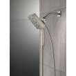 Delta Universal Showering Components: H2OKinetic(R) In2ition(R) 4-Setting Two-in-One Shower, 58473-SS-PR25
