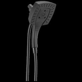 Delta Universal Showering Components: H2OKinetic(R) In2ition(R) 5-Setting Two-in-One Shower, 58474-BL