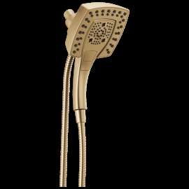 Delta Universal Showering Components: H2OKinetic(R) In2ition(R) 5-Setting Two-in-One Shower, 58474-CZ-PR