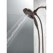 Delta Universal Showering Components: H2OKinetic(R) In2ition(R) 5-Setting Two-in-One Shower, 58480-RB25-PK