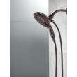 Delta Universal Showering Components: H2OKinetic(R) In2ition(R) 5-Setting Two-in-One Shower, 58480-RB25-PK