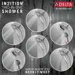 Delta Universal Showering Components: In2ition(R) HSSH 1.75 GPM 4-Setting, 58499