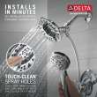 Delta Universal Showering Components: In2ition(R) HSSH 1.75 GPM 4-Setting, 58499