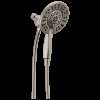 Delta Universal Showering Components: In2ition(R) HSSH 1.75 GPM 4-Setting, 58499-SS