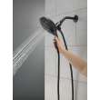 Delta Universal Showering Components: In2ition(R) 5-Setting Two-in-One Shower, 58569-BL-PK