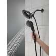 Delta Universal Showering Components: In2ition(R) 5-Setting Two-in-One Shower, 58569-BL-PK