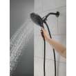 Delta Universal Showering Components: In2ition(R) 5-Setting Two-in-One Shower, 58569-BL-PK