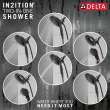 Delta Universal Showering Components: In2ition(R) 5-Setting Two-in-One Shower, 58569-BL-PK