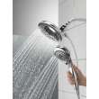 Delta Universal Showering Components: In2ition(R) 5-Setting Two-in-One Shower, 58569-PK
