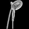 Delta Universal Showering Components: In2ition(R) 5-Setting Two-In-One Shower, 58569-PR-PK
