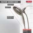 Delta Universal Showering Components: In2ition(R) 5-Setting Two-in-One Shower, 58569-SS-PK