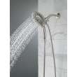 Delta Universal Showering Components: In2ition(R) 5-Setting Two-In-One Shower, 58569-SS-PR-PK