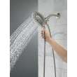 Delta Universal Showering Components: In2ition(R) 5-Setting Two-In-One Shower, 58569-SS-PR-PK