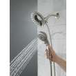 Delta Universal Showering Components: In2ition(R) 5-Setting Two-In-One Shower, 58569-SS-PR-PK