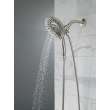 Delta Universal Showering Components: In2ition(R) 5-Setting Two-In-One Shower, 58569-SS-PR-PK