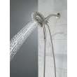 Delta Universal Showering Components: In2ition(R) 5-Setting Two-In-One Shower, 58569-SS-PR-PK