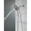Delta Universal Showering Components: In2ition(R) 5-Setting Two-In-One Shower, 58569-SS-PR-PK