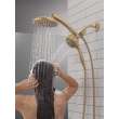 Delta Universal Showering Components: PivotPro(TM) 3-in-1 Combination Shower, 58600-CZ-PR25