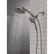 Delta Universal Showering Components: PivotPro(TM) 3-in-1 Combination Shower, 58600-KS-PR25