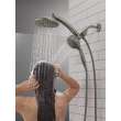 Delta Universal Showering Components: PivotPro(TM) 3-in-1 Combination Shower, 58600-KS-PR25